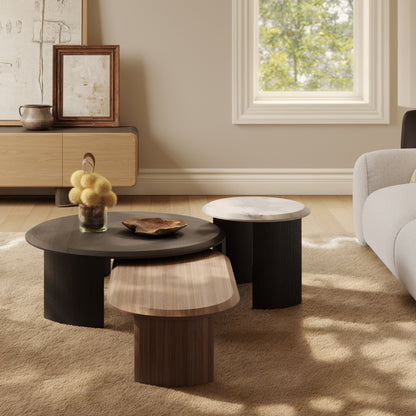 Table d'appoint en marbre Quadro 