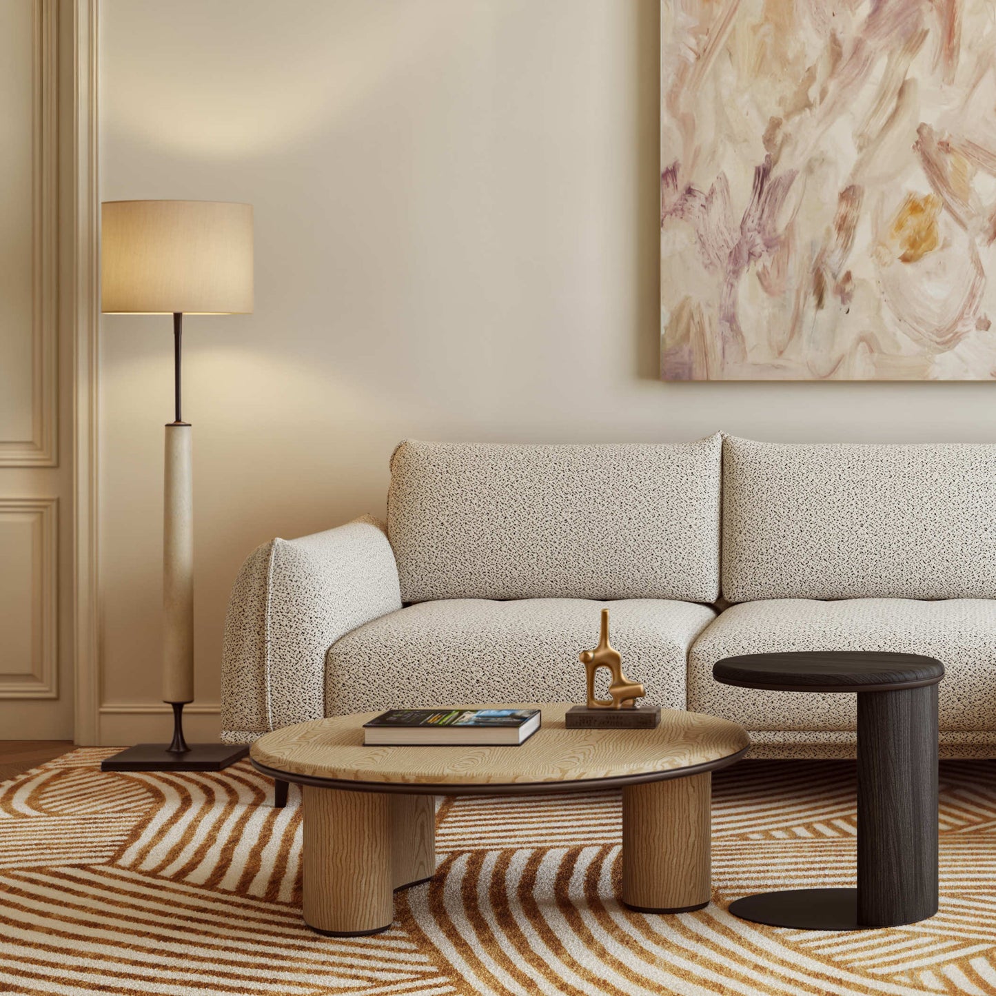 Canapé trois places Felino 