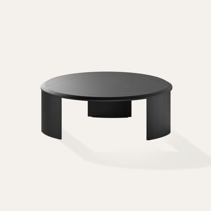 Table basse Quadro en chêne noir 